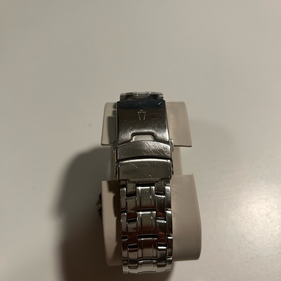 Men’s bulova stainless steel watch chronograph watch - Picture 3 of 3